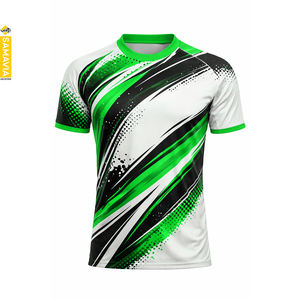 Maillots de football personnalisés par sublimation Samavia |   Conception sur mesure |   Tissu respirant antibactérien et anti-humidité |   Court | - Product Image 1