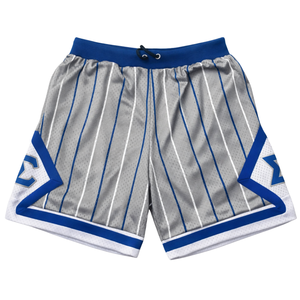 Pantalones Cortos de Baloncesto de Malla Gruesa con Rayas Grises Phi Beta Sigma para Hombre, Transpirables, Ajuste Atlético, Ropa Deportiva de Fraternidad Griega - Product Image 4