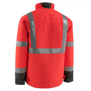 Vêtements de travail sur mesure, vestes d'hiver haute visibilité pour la construction, veste de sécurité réfléchissante pour les travailleurs, bande réfléchissante - Product Image 6