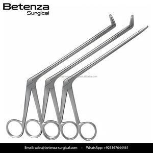 Pinzas de Corte Nasales Weil Blakesley Rectas y Curvas de Acero Inoxidable, Instrumentos Quirúrgicos ENT, Pinzas de Corte Nasales Delicadas - Product Image 4