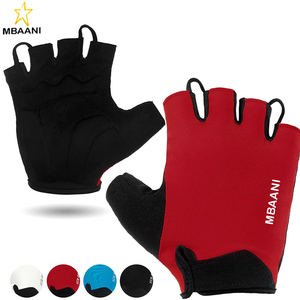 Guantes de Ciclismo para Hombre y Mujer, Acolchados, Ligeros, de Medio Dedo, Antideslizantes y Amortiguadores para Ciclismo de Montaña y Carretera - Product Image 6