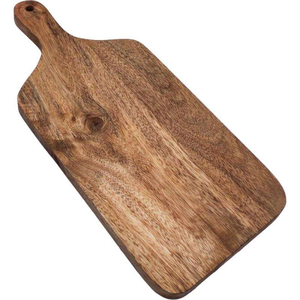 Planches à découper en bois de haute qualité en gros pour la cuisine, planches à découper en bois avec poignée, en provenance d'Inde - Product Image 4