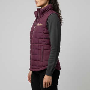 Chaleco Acolchado para Mujer, Chaqueta sin Mangas para Invierno, Fábrica de Ropa de Marca Privada - Product Image 4