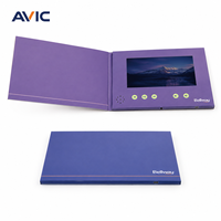 Brochure vidéo numérique avec écran LCD HD, album, livre, invitation de mariage, carte de vœux, directement de l'usine