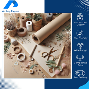 Worldwide Selling Outstanding Quality Uncoated Kraft Paper with 40-280 GSM for Carton Making & Industrial Packaging Usage - Product Image 4