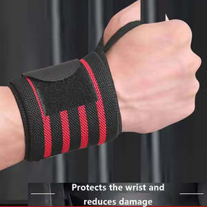 2026 Unisex Sports Wristband Fashion Black <b>Power</b> Lifting Training Band Wholesale Non-Slip Support Wrap for Summer - Product Image 5