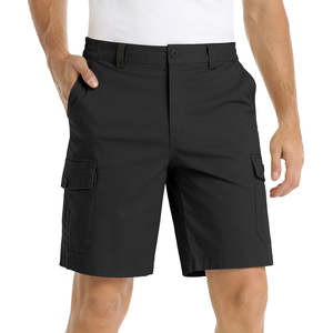 Pantalones Cortos Cargo para Hombre, 100% Algodón, Cintura Elástica, 6 Bolsillos, Estilo hasta la Rodilla, Personaliza con tu Logotipo, Moda Urbana Masculina, Última Llegada - Product Image 2
