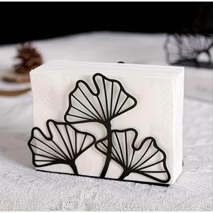 Metal Colorful Flower Design Tissue Stand Event Supplies Dining Tableware Use Decorative Napkin Holder Easy <b>Portable</b> Cheap Price - Product Image 6