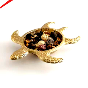 Designer Metal Dry Fruits Bowl Elegant Finish Decorative Serving Dish Modern Dining Table Centerpiece Use - Product Image 1