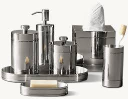 Accessoires de salle de bain en acier inoxydable de haute qualité pour hôtel : boîte à mouchoirs, distributeur de savon, porte-brosse à dents, bac - Product Image 6