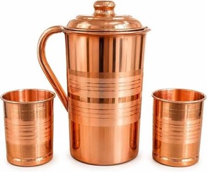Mug vintage en cuivre martelé avec couvercle et poignée, tasse droite, gobelet, vaisselle en métal, carafe en cuivre pur pour accessoires de cuisine - Product Image 3