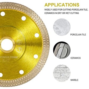 Prensa en caliente ultrafina y Prensa en frío hoja de sierra de diamante de corte en seco industrial OEM soldado con láser de alta frecuencia disponible gran oferta - Product Image 4