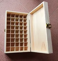 Boîte cadeau en bois laqué cerise pour piano, étui de rangement en MDF avec fermeture à bouton, emballage personnalisé avec logo