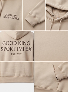 Conjunto Deportivo Personalizado para Hombre, 100% Algodón, Sudadera con Capucha y Pantalones Jogger, Ropa Deportiva Urbana de Dos Piezas - Product Image 4