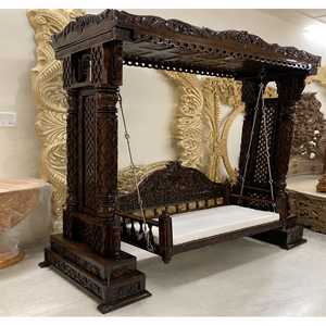 Donnez un Look traditionnel parfait à votre maison avec des balançoires en bois/balançoires en bois Jhula d'intérieur jhola fabricant Jhula personnalisé - Product Image 1