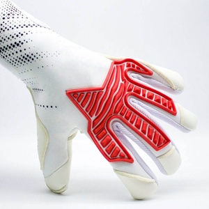 Gants de gardien de but professionnels personnalisés de haute qualité Blue Eagle Sports avec fermeture auto-agrippante, doigts entiers, vente chaude - Product Image 2
