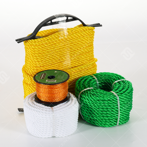 Corda Trançada de <span class=keywords><strong>PE</strong></span> de 3 Fios com Diâmetro de 10mm, Corda de Polietileno de Alta Resistência para Embalagem, Pesca e Atividades ao Ar Livre - Product Image 6