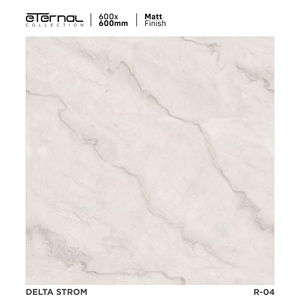 Carrelage en porcelaine élégant à effet mat 600x600mm 60x60cm 24x24, surface céramique texturée décorative, solution premium pour sols et murs - Product Image 1