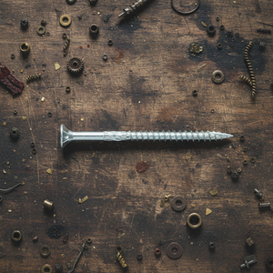 Tornillos de Cabeza Plana con Rosca Gruesa, Acero al Carbono, Niquelado, Óxido Negro, Grado Industrial Clase 4.8 6.8, Métricos y en Pulgadas - Product Image 1