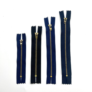 4 #   Cremallera metálica de latón con bloqueo automático para cierres de jeans y bolsos - Product Image 2