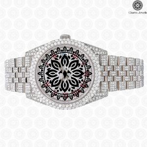 นาฬิกาข้อมือ Charm Mechanical สแตนเลสสตีล ขนาด 40 มม. หน้าปัดอะนาล็อก สำหรับผู้ชาย หรูหรา ทันสมัย ทนทานต่อแรงกระแทก 10 บาร์ ระบบอัตโนมัติ แสดงวันที่ กดปุ่ม - Product Image 1