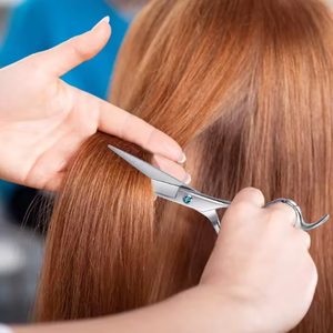 Ciseaux de coiffure professionnels pour barbier, en acier inoxydable 440C haute performance, pour droitiers, à dents effilantes 28 mm - Product Image 6