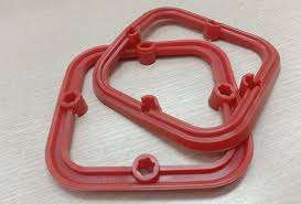 Piezas de caucho de calidad premium para aplicaciones de alimentos, bebidas y agua en uso industrial, de color rojo y fabricadas con material de aluminio. - Product Image 3