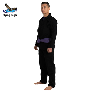 Vêtements de sport d'arts martiaux en gros, uniforme de Jiu-Jitsu brésilien BJJ Gi, coton extensible de qualité supérieure, léger et respirant - Product Image 4