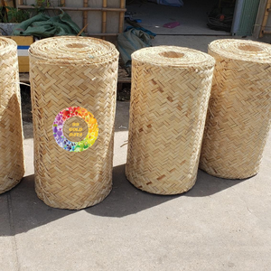 Eco Friendly Bamboo Matting <b>Roll</b> Set Hand Woven <b>Mat</b> Wall Ceiling Traditional Design Outdoor Use 99 GOLD DATA Best Seller - Product Image 1