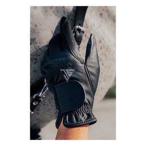 Gants en cuir imperméables pour le cyclisme et la conduite en hiver, mitaines épaisses pour moto, compatibles avec les écrans tactiles, gants en cuir noir pour homme - Product Image 5