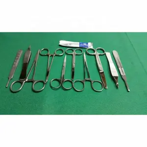 热销德国30件兽医外科手术器械钳剪刀手术刀片CE批准
