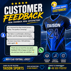 เสื้อเจอร์ซีย์ฟุตบอลหญิง ผ้าโพลีเอสเตอร์พรีเมียม 150 GSM พิมพ์ลายสีแดง ขาว กรมท่า ลายเรขาคณิต เสื้อกีฬา สกรีนโลโก้ได้ - Product Image 6