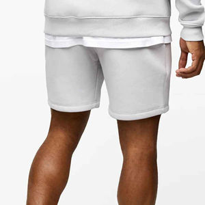 Nouveaux shorts en coton 2025 pour hommes, style streetwear, haute qualité, personnalisables, confortables, décontractés, avec cordon de serrage ajustable à la taille - Product Image 2
