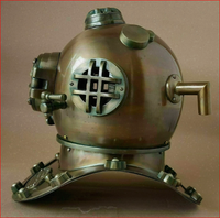 Casque de plongée maritime Boston Navy Traditional Metal Casting Diving Armour Mark V Morse