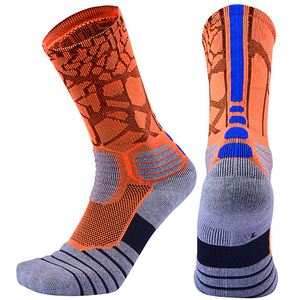 Wholesale High Quality Custom Embroidery Logo Soccer Football <b>Socks</b> Men's Anti Slip Grip Cotton Sports Youth Designer Print - Product Image 5