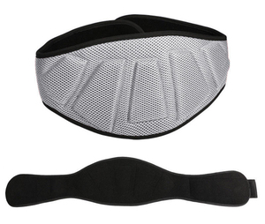 Ceinture de musculation en néoprène personnalisable avec logo, respirante, réglable, antidérapante, fermeture auto-agrippante, vente en gros pour marques de fitness et salles de sport - Product Image 1
