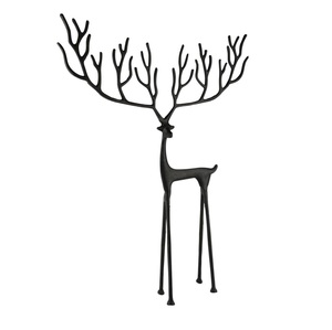 New Style Metallic Reindeer Table Centerpiece <b>Christmas</b> Dining Decoration Festive Holiday Interior Table Ornament - Product Image 3