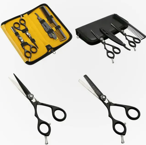 Tijeras de Peluquería de 5.5/6.0 Pulgadas en Oferta, Tijeras de Peluquería Económicas, Tijeras de Entresacar para Barbería, Juego de Herramientas de Corte de Pelo - Product Image 5