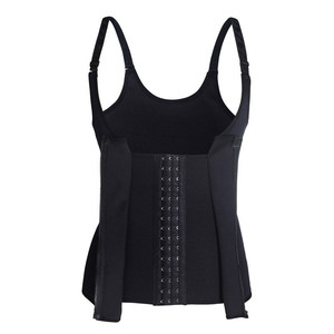 Women's Goth <b>Punk</b> Plus-Size Zipper Leather Lace Corset Shapewear Hip Enhancer Satin Fabric Quick Dry Firm Control Seamless - Product Image 2