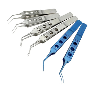 คีมคีบแคปซูลรีแฮกซิสไทเทเนียมสำหรับศัลยกรรมตา เครื่องมือผ่าตัดต้อกระจก อุปกรณ์ผ่าตัดจุลศัลยกรรมตา ใช้ซ้ำได้ - Product Image 2