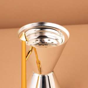 Brûleur à Bakhoor Arabe de Luxe avec Pince, Brûleur à Encens Oud en Métal, Brûleur à Charbon, Parfum d'Ambiance Moyen-Orient, Cadeau Ramadan Aïd - Product Image 3