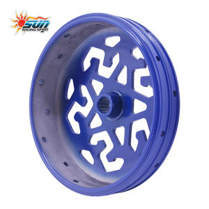 SUN Racing Nueva Tapa de Embrague de Acero Azul para Scooter Yamaha MIO100, Alta Durabilidad, Mejora de CVT, Embalaje Blister - Product Image 4