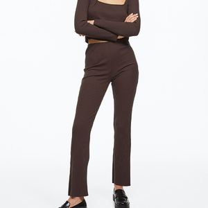 leggings set Pant High Waist Butt Lift Slim Elastic Leggings Versatile Show <b>Thin</b> Yoga Pants - Product Image 5