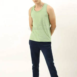 เสื้อกล้ามฟิตเนสลำลองผู้ชายรุ่นใหม่มาแรง ราคาขายส่ง รับสกรีนโลโก้ เสื้อกล้ามผู้ชาย - Product Image 5