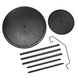 Có thể điều chỉnh chiều cao Vòng cắm trại bảng ABS Tabletop & hợp kim nhôm kính thiên văn chân nhỏ gọn Gấp Cắm Trại bảng Dã Ngoại bảng - Product Image 2