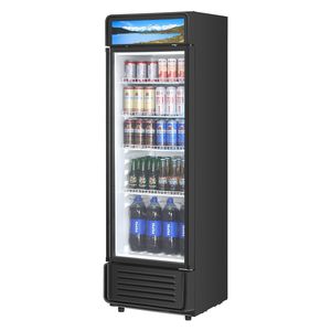 Frigorifero Commerciale per Bevande con Porta in Vetro da 9,7 Piedi Cubi, Espositore Refrigerato per Vini e Bevande - Product Image 1