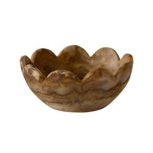 Bol de service jetable en résine polie – Qualité alimentaire, écologique, durable pour fêtes et mariages, décoration intérieure et articles de mélange - Product Image 3