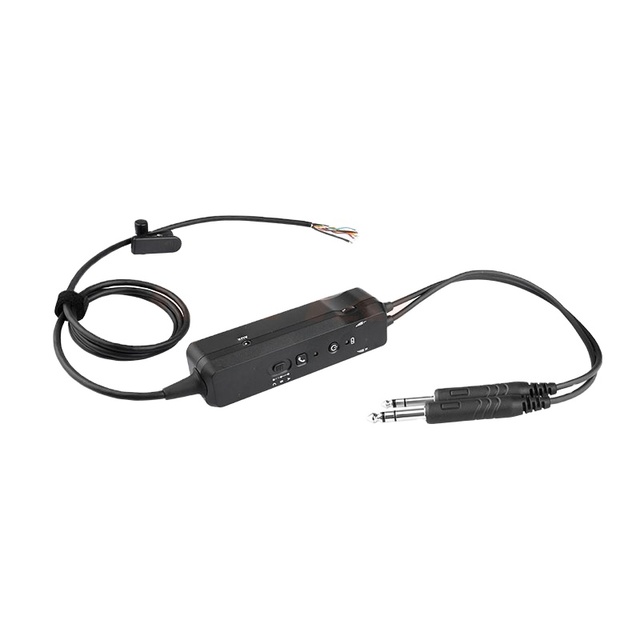 Aviation Headset Bluetooth Control Module with Wiring, GA Dual Plugs, Headset Not Include