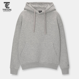 Pure Cotton <b>Hoodie</b> for Winter Season <b>Black</b> <b>Men's</b> Oversized <b>Hoodie</b> with Drop Shoulders at Wholesale Prices Thermal <b>Hoodie</b> for <b>Men</b> - Product Image 5