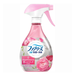 Fabreze avec Lenor Happiness Antique Rose Floral, spray liquide 370 ml, désodorisant d'intérieur écologique fabriqué au Japon, haute performance - Product Image 1